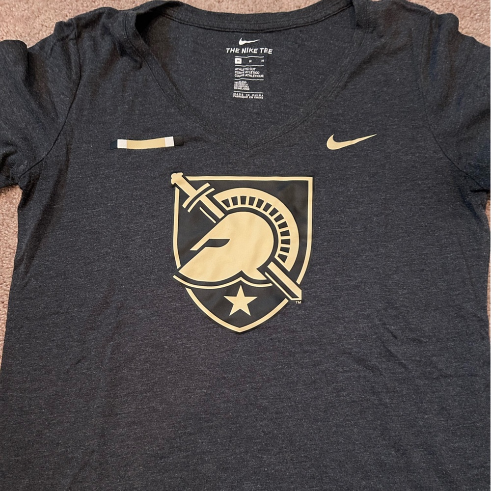 Heathered grey Nike Army West Point t-shirt